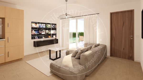 3.5 pièces de 34m² avec jardin privatif 2