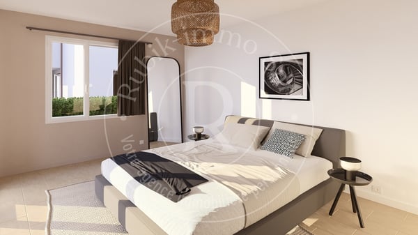 3.5 pièces de 34m² avec jardin privatif 3