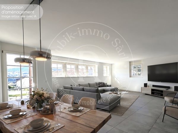 Coup de coeur à Autigny - Duplex 5,5 pièces, 153 m² + terrasse de 22 m²