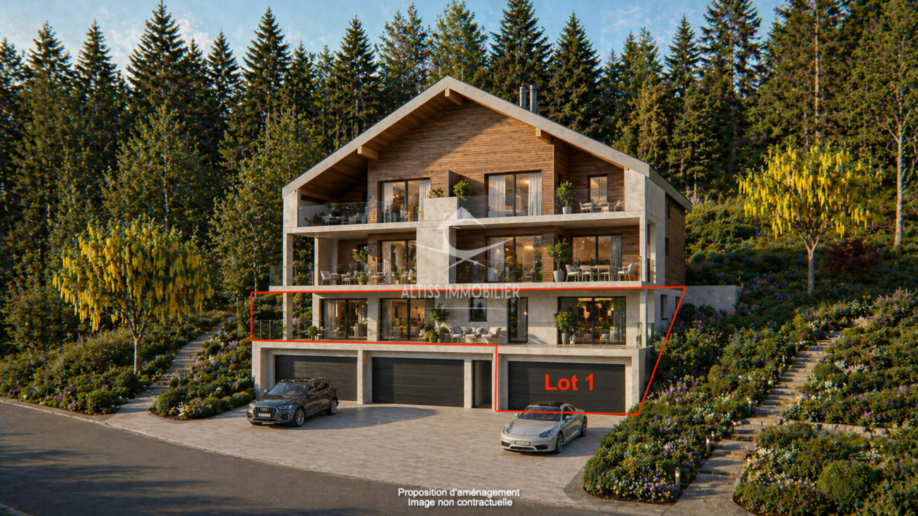 Appartement standing de 5,5 pièces