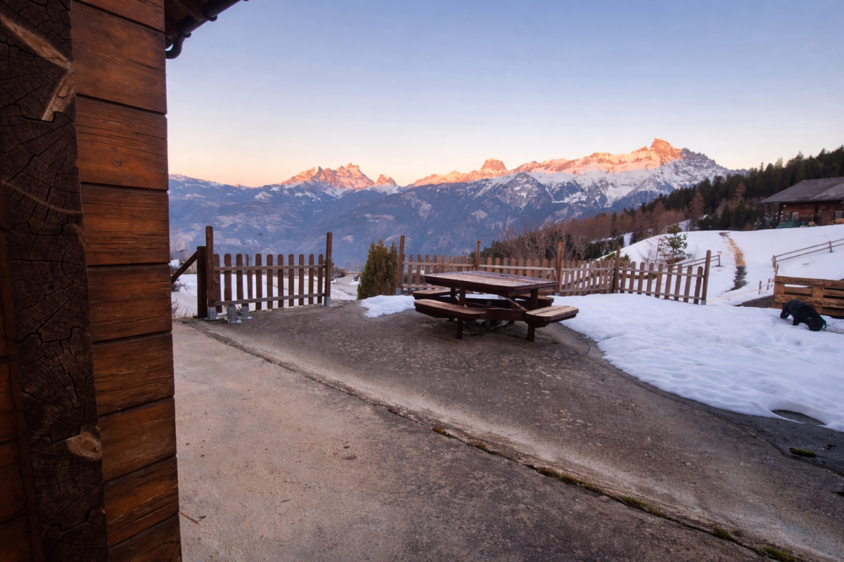 Chalet authentique aux Giettes