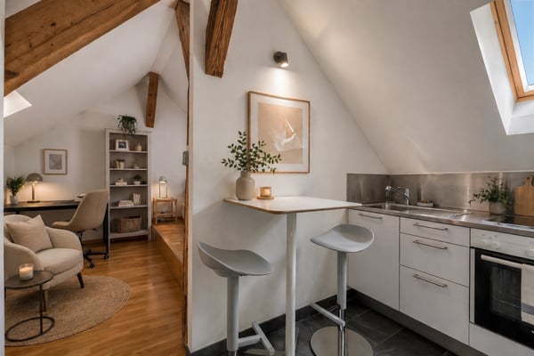 Exceptionnel duplex de 3.5 pièces à la Rue des Granges à Genève 8