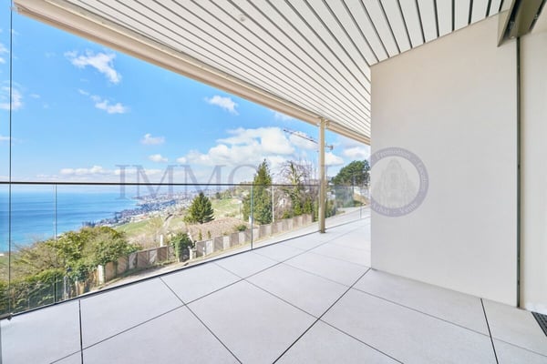 NEUF DE HAUT STANDING AVEC BALCON-TERRASSE ET VUE PANORAMIQUE - LOT 3 2