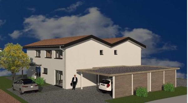 NOUVELLE PROMOTION - 2 VILLAS JUMELÉES DE STANDING À MONTAGNY (FR) 2