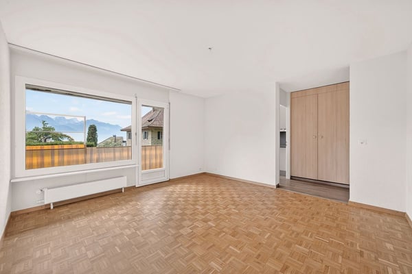 Veytaux - Charmant 3.5 pièces avec balcon et dégagement sur le lac 1