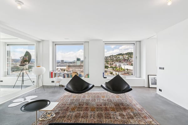 Löwenbräu-Areal Black-Tower Wohnung im Turmgebäude 2