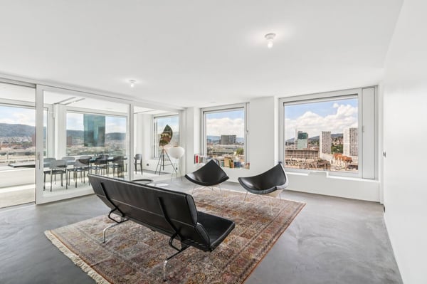 Löwenbräu-Areal Black-Tower Wohnung im Turmgebäude 5