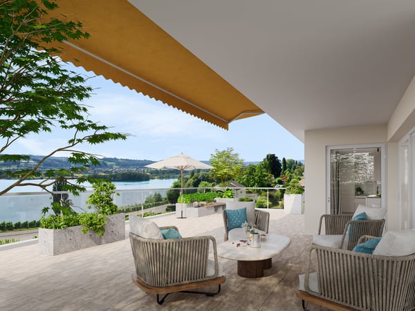 Luxuriöses Attika-Einfamilienhaus mit atemberaubender Panorama-Aussich 3